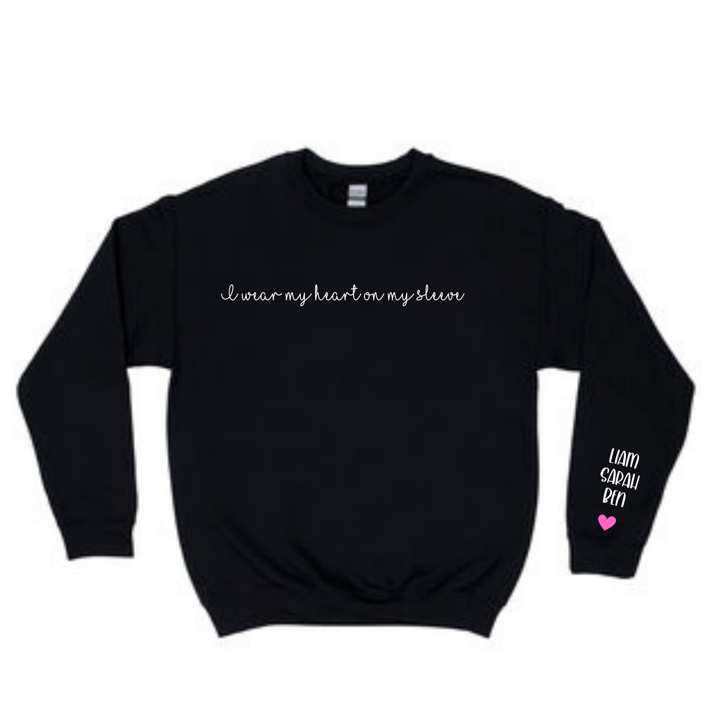 Heart on Sleeve Sweatshirt