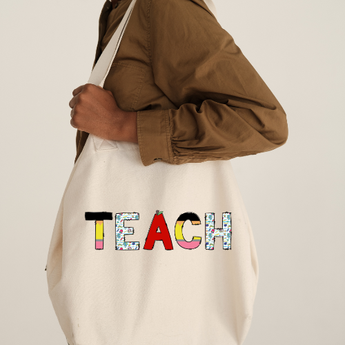 Teach Tote Bag