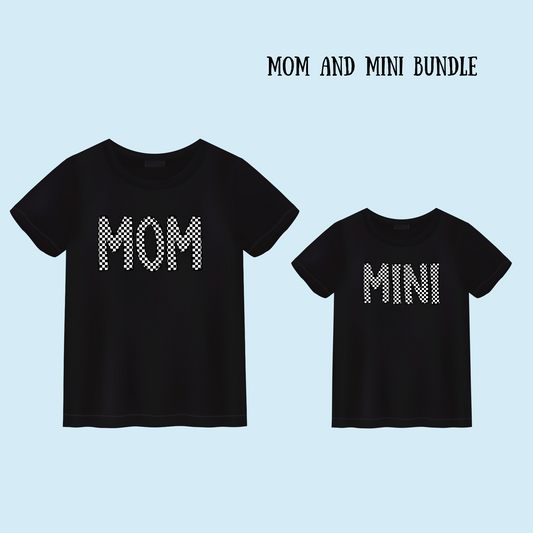 Mom and Mini Bundle Checkerboard