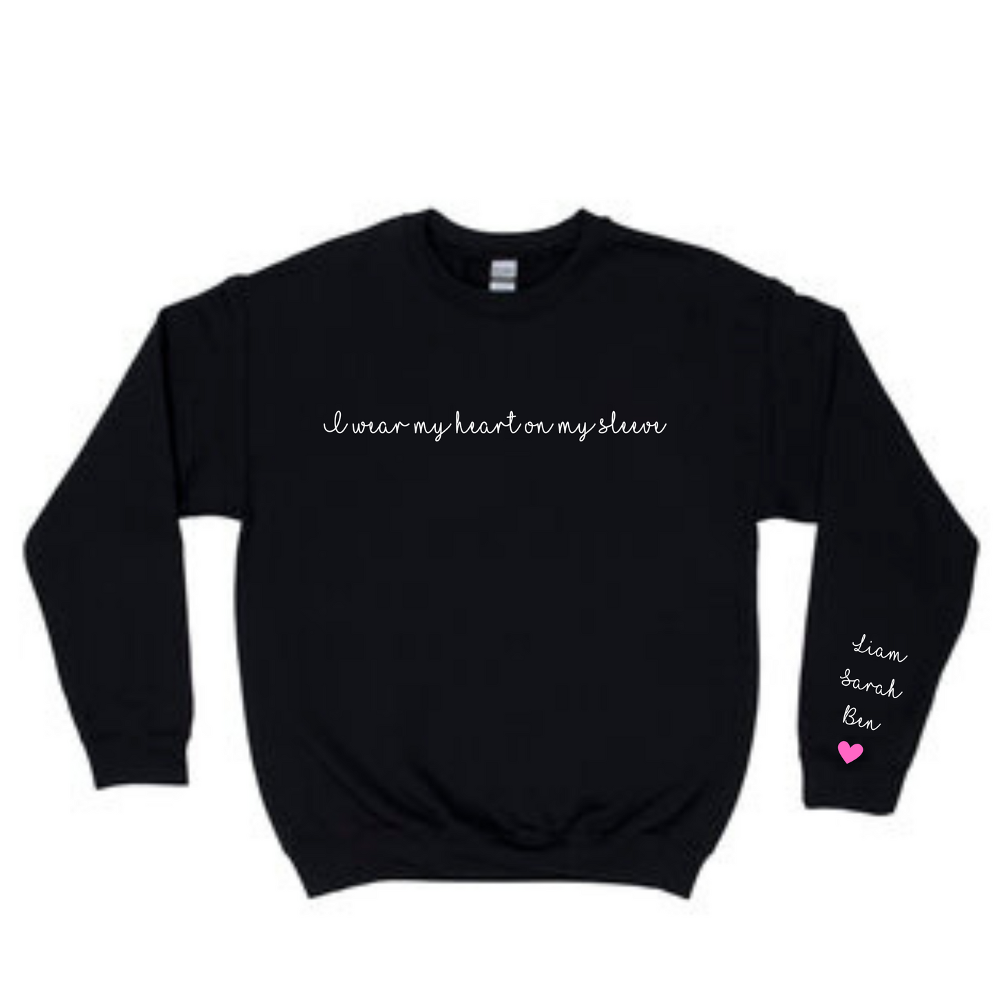 Heart on Sleeve Sweatshirt